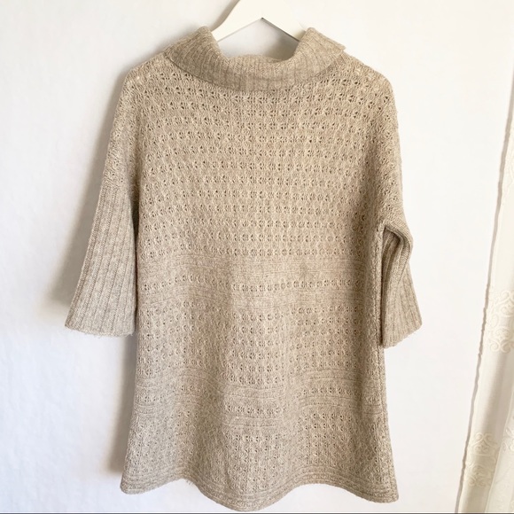 EILEEN FISHER Alpaca Wool Tunic Sweater - Picture 6 of 8